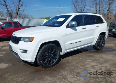 2017 Jeep Grand Cherokee Overland 4X4 from USA, damaged, VIN 1C4RJFCT0HC778953